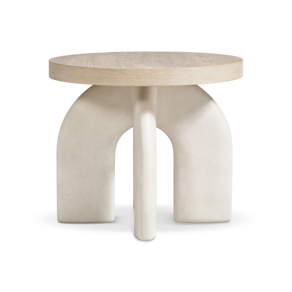 Bernhardt Antibes Side Table in Beige
