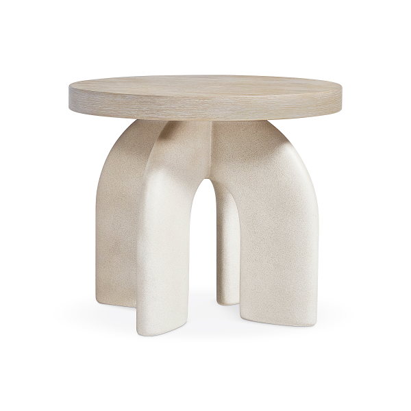 350113 Bernhardt Antibes Side Table In Beige 5
