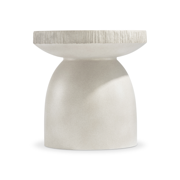 350125 Bernhardt Antibes Pedestal Side Table In Beige 5