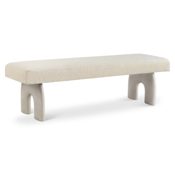 Bernhardt Antibes Bench in Beige