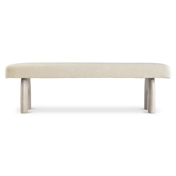 350506 Bernhardt Antibes Bench In Brown 3