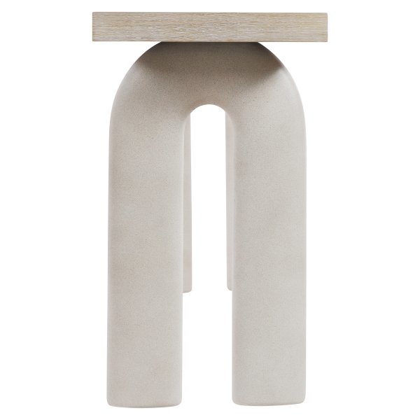 350913 Bernhardt Antibes Arched Leg Console Table In Brown 5