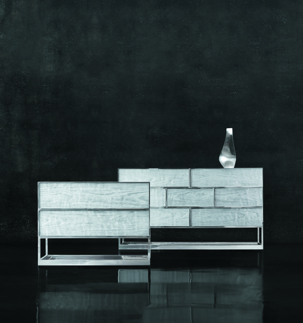 382051 Bernhardt Parkhurst Dresser in Acrylic White