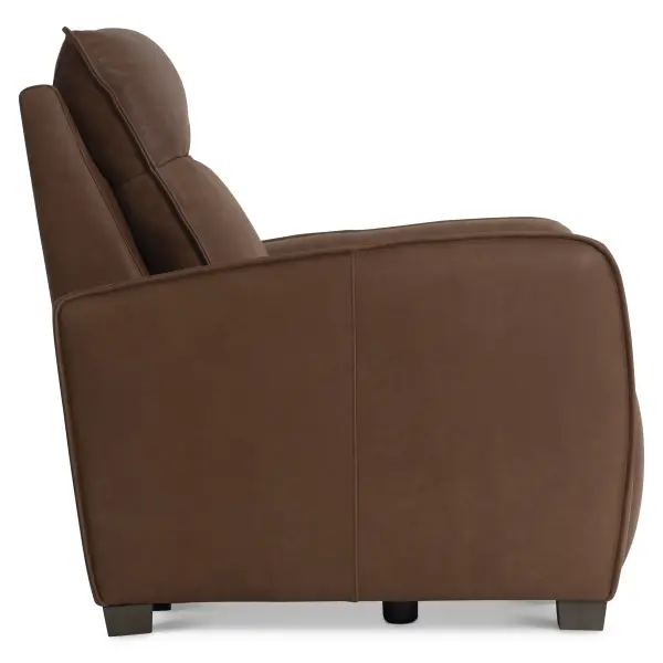 382rlo Bernhardt Sorrento Leather Power Motion Chair In Brown 4