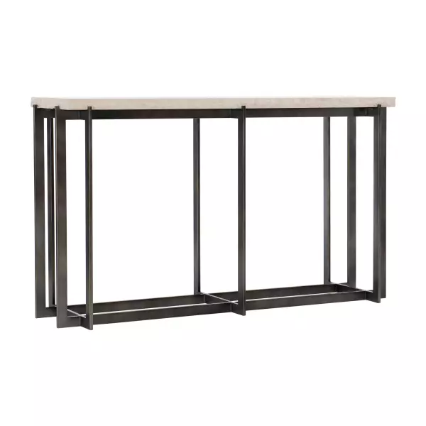 510911 Bernhardt Hathaway Metal Console Table