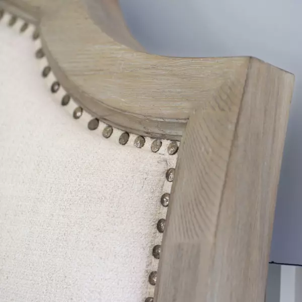 K1117 Bernhardt Santa Barbara Upholstered Sleigh Queen Bed 005