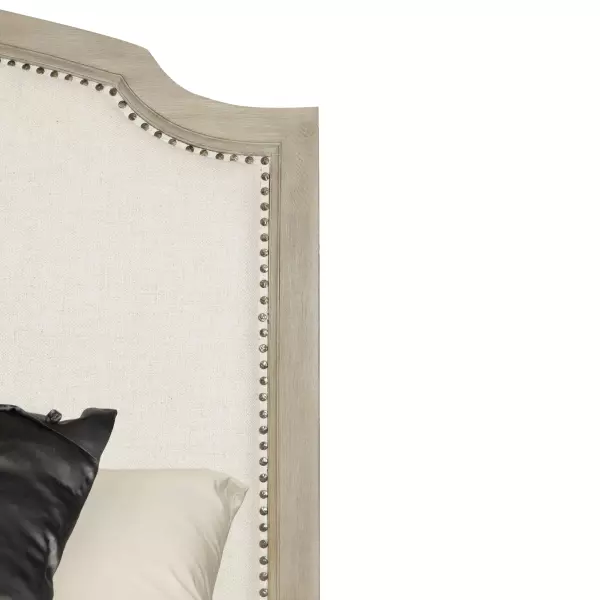 K1117 Bernhardt Santa Barbara Upholstered Sleigh Queen Bed 006