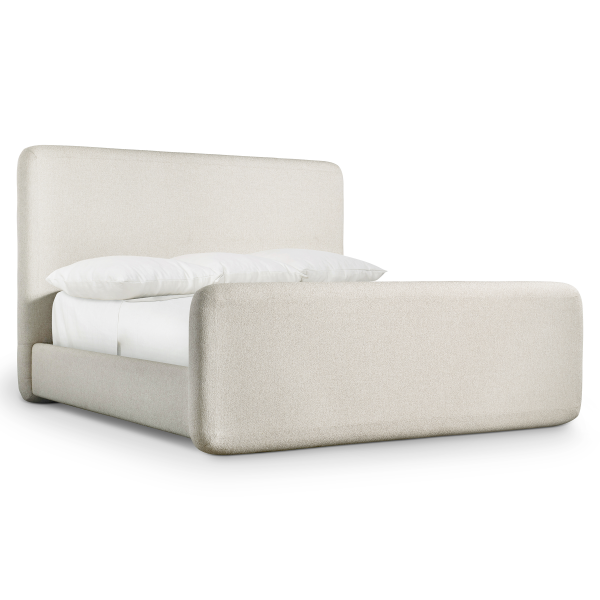 Bernhardt Antibes Panel Queen Bed in Beige