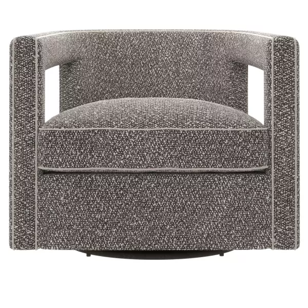 N1118s Bernhardt Alana Fabric Swivel Chair 3