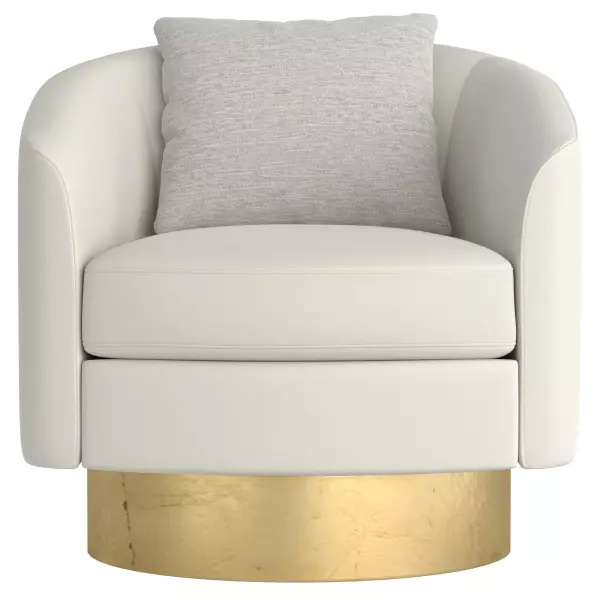 N5713s Bernhardt Camino Fabric Swivel Chair 3