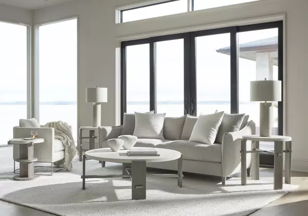 P4817 Bernhardt Joli Fabric Sofa 2