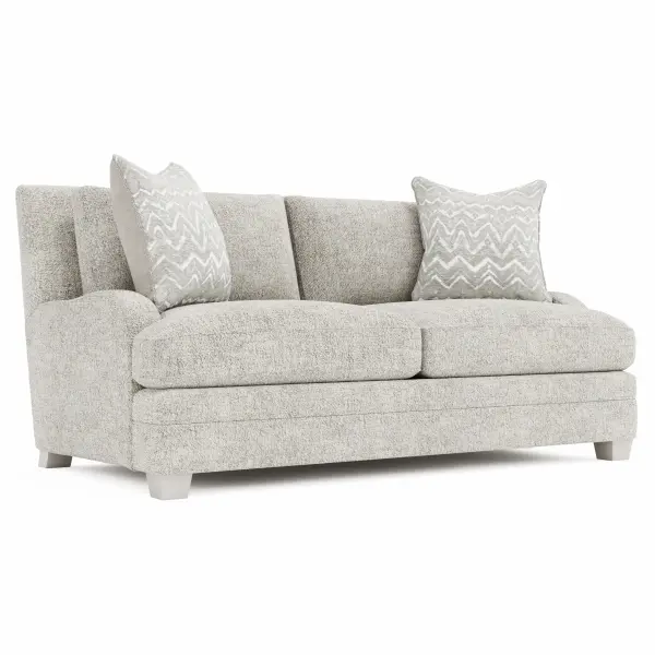 P7105A Bernhardt Rollins Fabric Loveseat in Beige