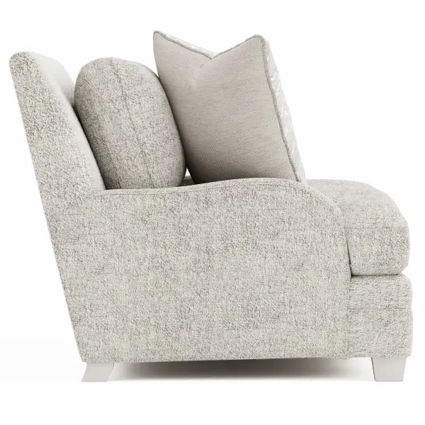 P7105a Bernhardt Rollins Fabric Loveseat In Beige 2