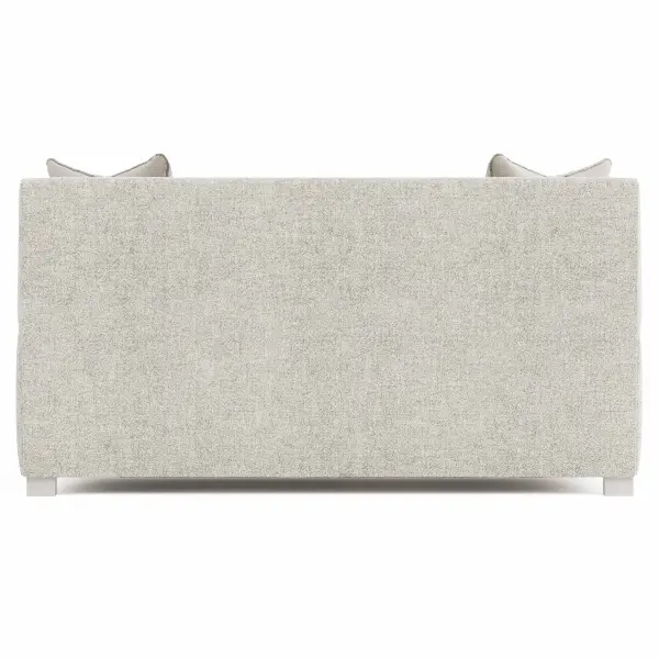 P7105a Bernhardt Rollins Fabric Loveseat In Beige 4