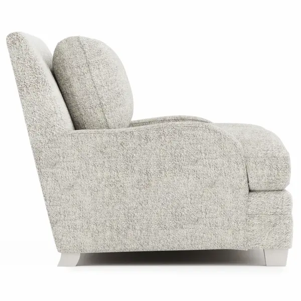 P7105a Bernhardt Rollins Fabric Loveseat In Beige 6