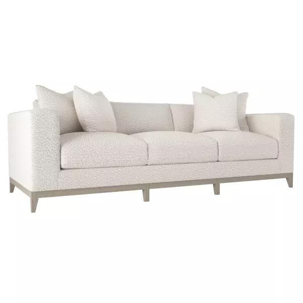 P7327_5558-000 Noel Fabric Sofa White/Cream 5558-000 by Bernhardt