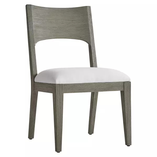 Calais Outdoor Side Chair White/Cream 6002-000 by Bernhardt