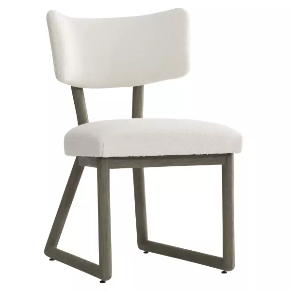 Rhodes Outdoor Side Chair White/Cream 6048-000 by Bernhardt