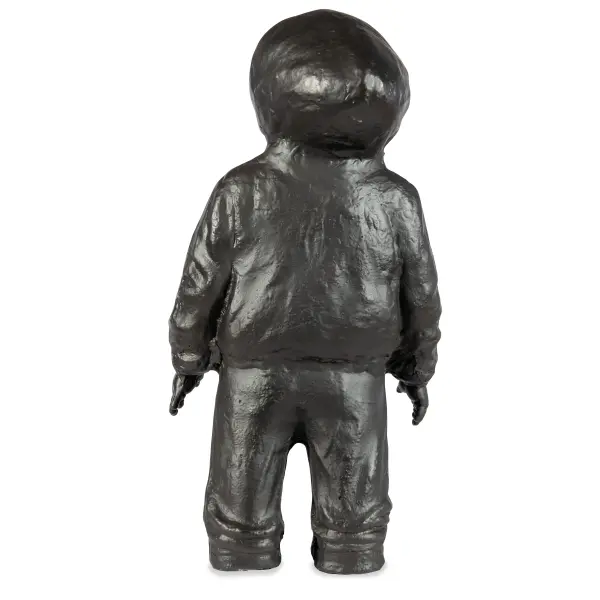 Bi 6050 0156 Vintage Inspired Space Astronaut Sculpture In Black And Gold By Bobo 1