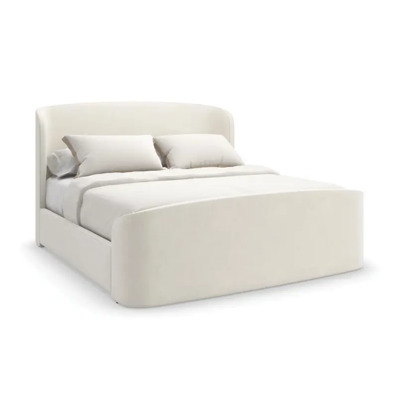CLA-022-101 Caracole Soft Embrace - Queen Bed White