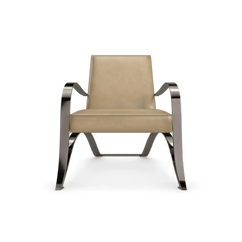 SGU-021-232-A Caracole Opening Act Accent Chair Deep Bronze