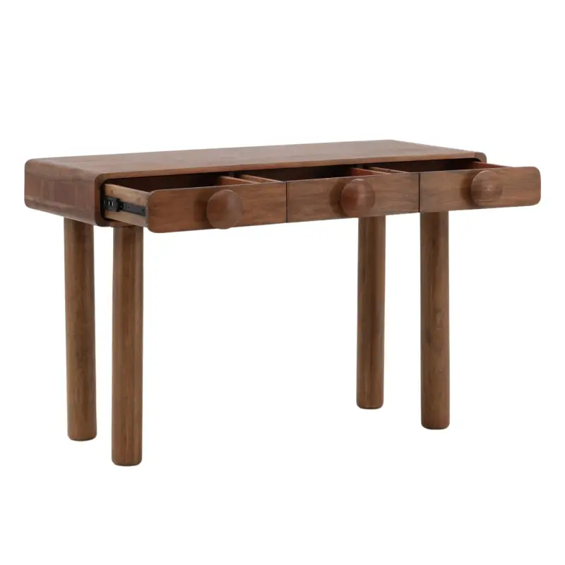 Dov61038 Brwn Renoir Acacia Desk In 4