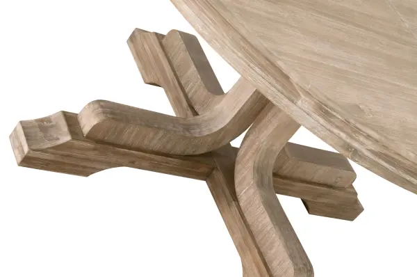 6128ng Torrey 60 Round Extension Dining Table By Essentials For Living 4