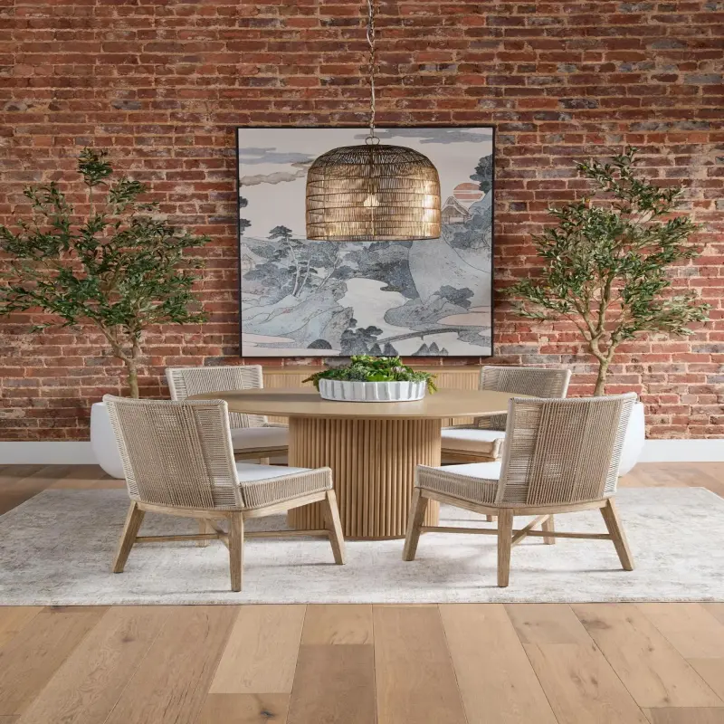 6859.OYS/LPPRL/NG Overlay Dining Chair in LiveSmart Peyton Pearl fabric, Set of 2 by Essentials For Living