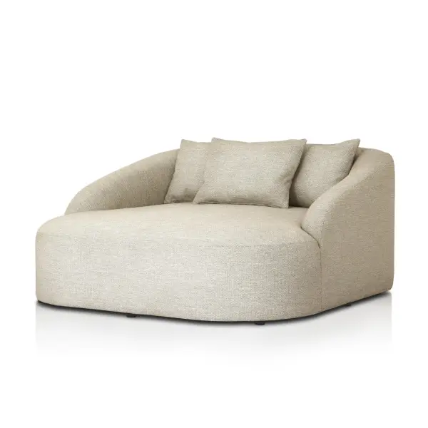 235133-002 Four Hands Opal Outdoor Daybed in Faye Sand