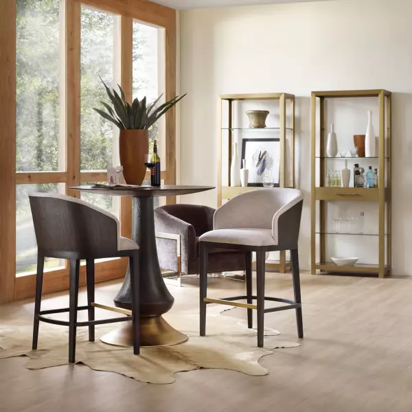 1600-20860-DKW Curata Upholstered Bar Stool