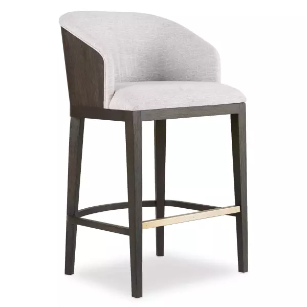 1600-20860-DKW Curata Upholstered Bar Stool