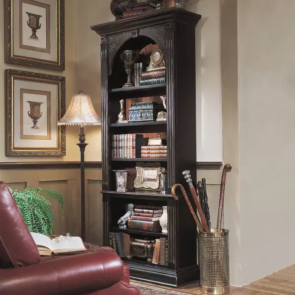 500-50-385 Black Bookcase