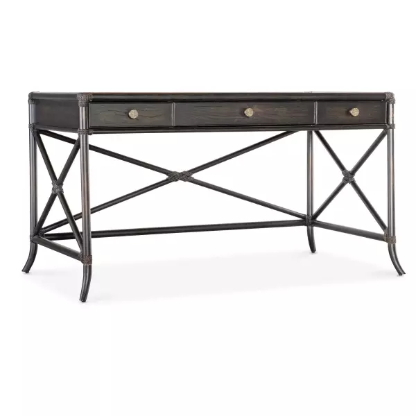 6950-10458-99 Retreat Pole Rattan Writing Desk