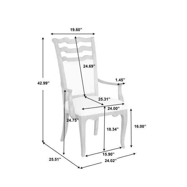 P293 Dr K7 Weston Hills Upholstered Arm Chair 2 Pack By Pulaski Furniture 7