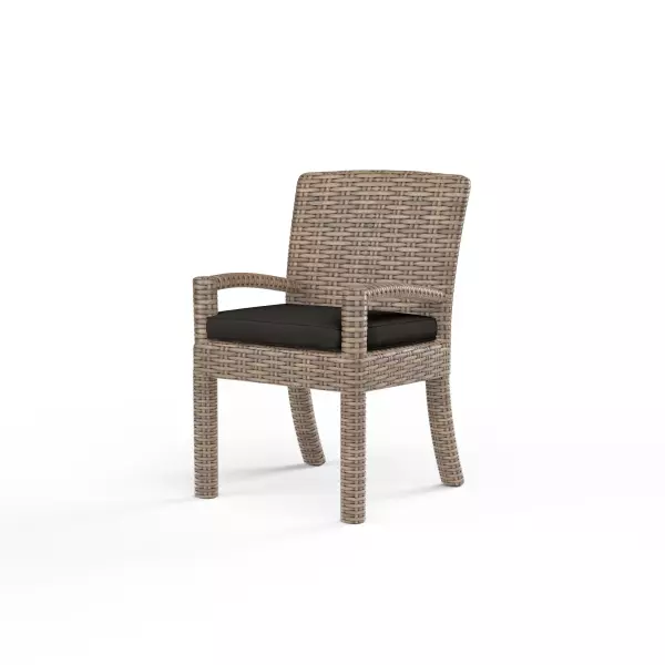 SW1701-1-48085 Havana Dining Chair in Spectrum Carbon with Self Welt