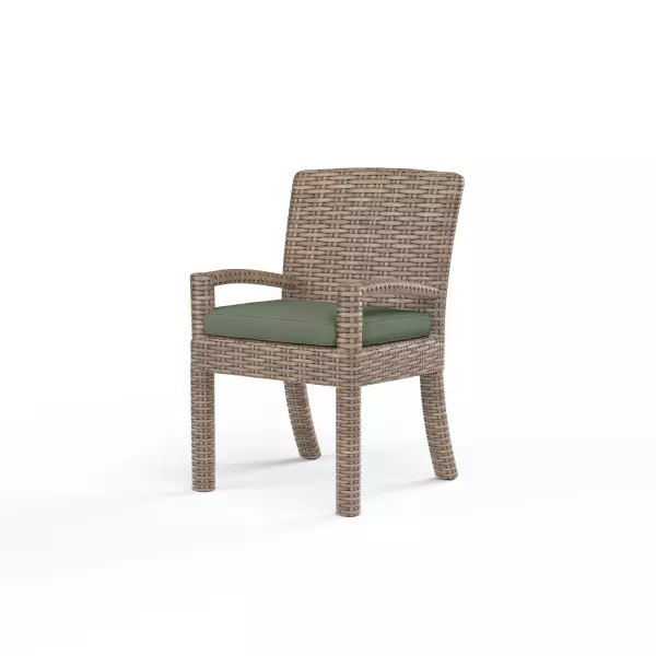 SW1701-1-48092 Havana Dining Chair in Cast Sage with Self Welt