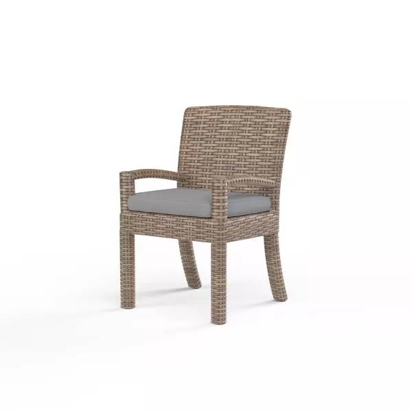 SW1701-1-5402 Havana Dining Chair in Canvas Granite with Self Welt