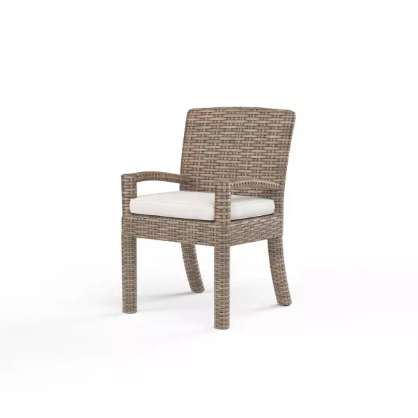 SW1701-1-FLAX-STKIT Havana Dining Chair In Canvas Flax with Self Welt