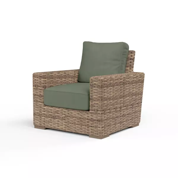 SW1701-21-48092 Havana Club Chair in Cast Sage with Self Welt