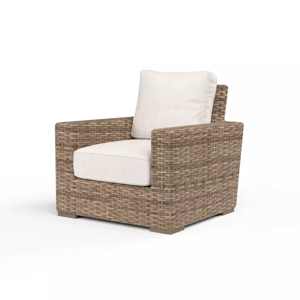 SW1701-21-5404 Havana Club Chair in Canvas Natural with Self Welt