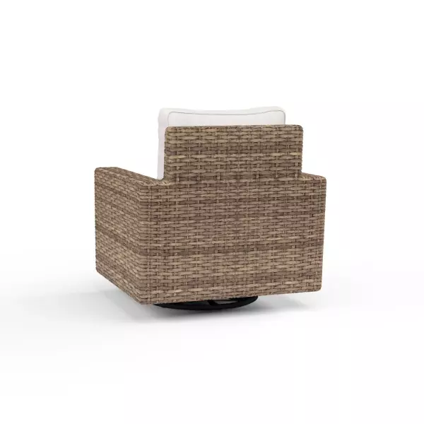 Sw1701 21sr Fx Stkit Havana Swivel Club Rocker In Canvas Flax With Self Welt 3