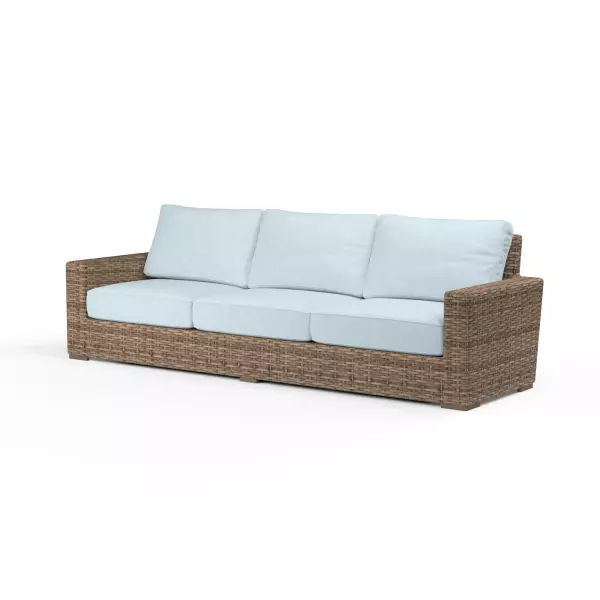 SW1701-23-14091 Havana Sofa in Canvas Skyline with Self Welt