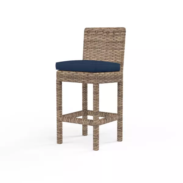 SW1701-7C-48080 Havana Counter Stool in Spectrum Indigo with Self Welt