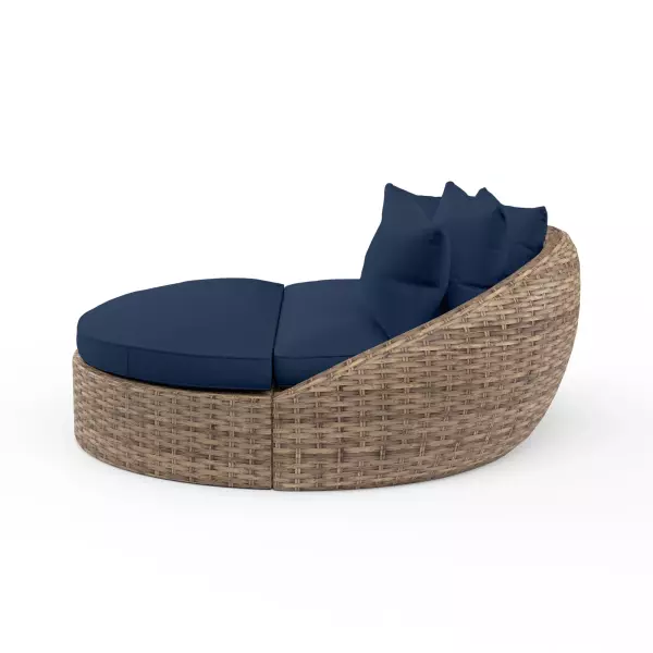 Sw1701 99 Ott 48080 Havana Round Daybed In Spectrum Indigo With Self Welt 6
