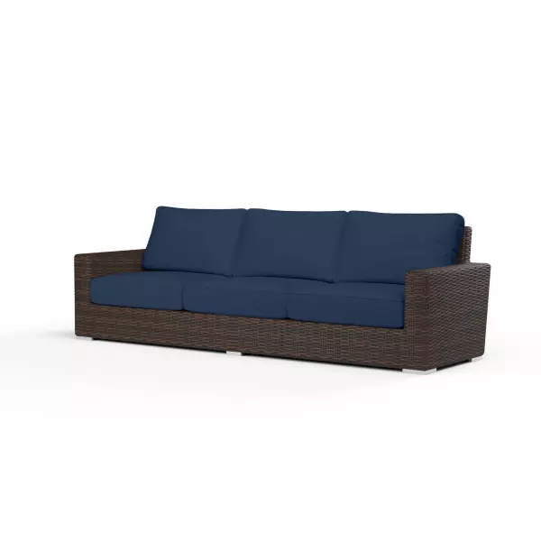 SW2501-23-48080 Montecito Sofa in Spectrum Indigo with Self Welt