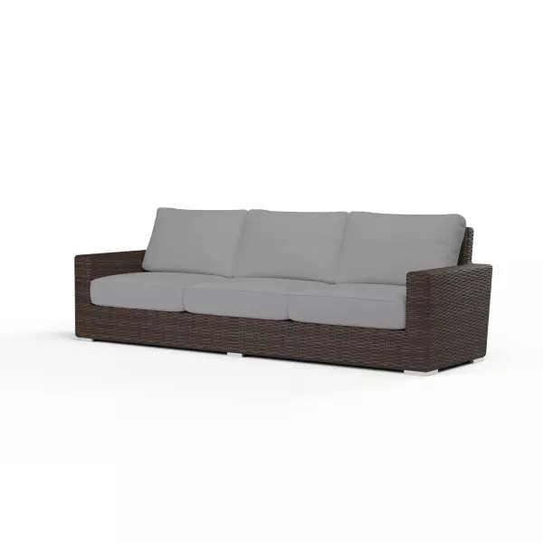 SW2501-23-5402 Montecito Sofa in Canvas Granite with Self Welt
