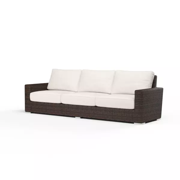 SW2501-23-5404 Montecito Sofa in Canvas Natural with Self Welt
