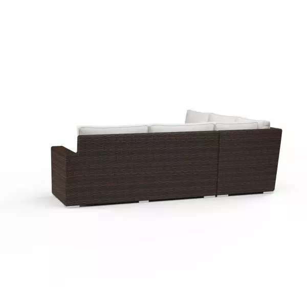 Sw2501 Sec Flx Stkit Montecito Sectional In Canvas Flax With Self Welt 5