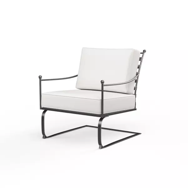 SW3201-21R-FLX-STKIT Provence Club Rocker In Canvas Flax with Self Welt