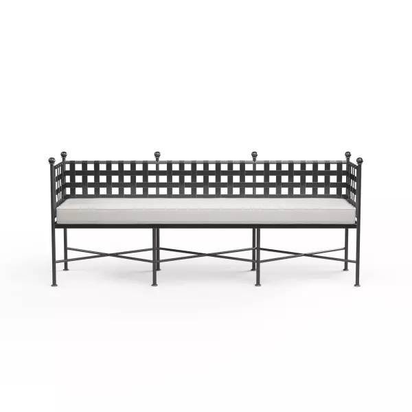 Sw3201 Bnc Flx Stkit Provence Garden Bench In Canvas Flax With Self Welt 3